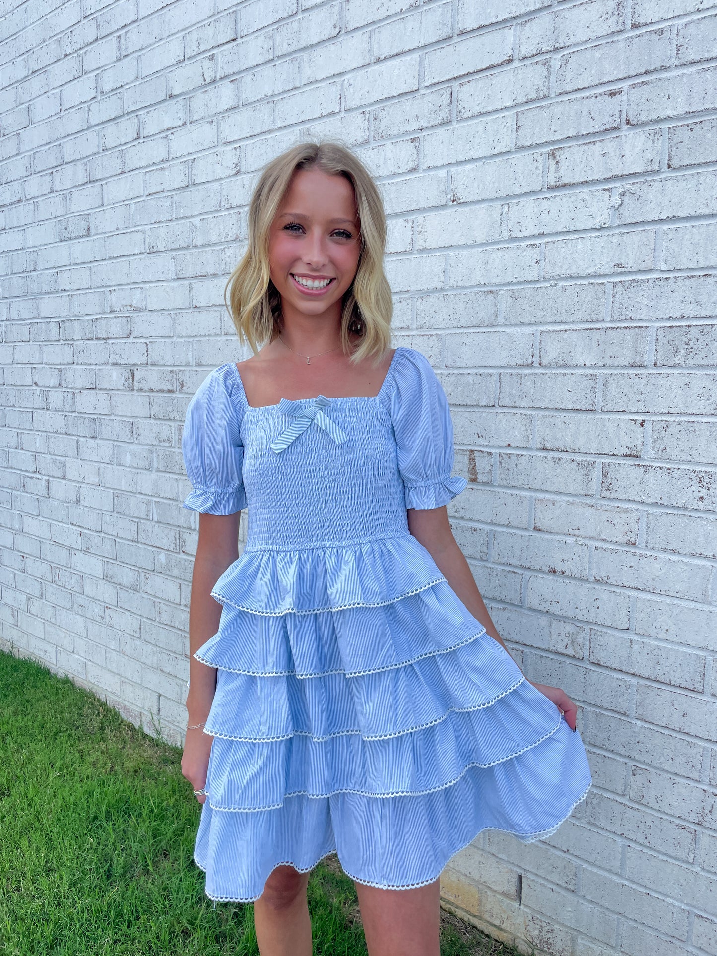 Lilla Tiered Mini Dress
