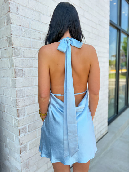 Everlee Halter Neck Mini Dress