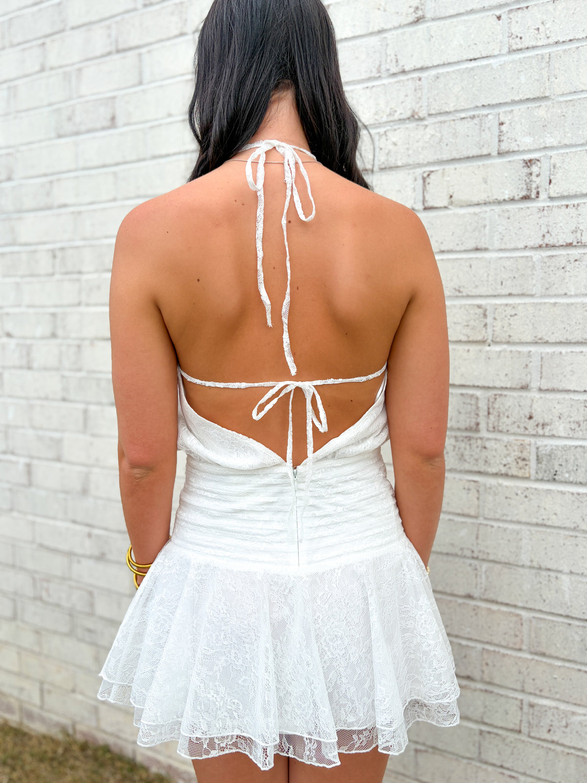Eastyn Halter Mini Dress