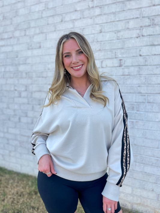 Soft Stream V-Neck Top