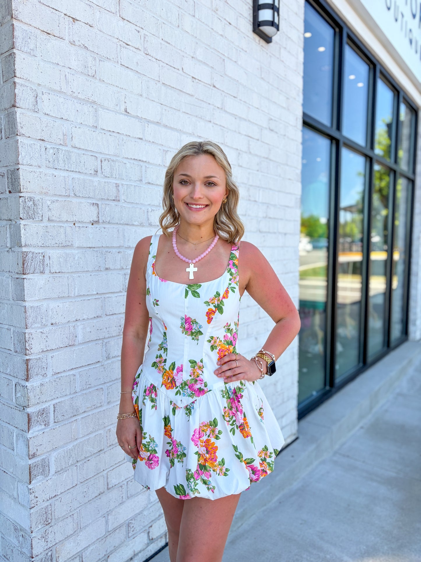 Vivian Drop Waist Romper
