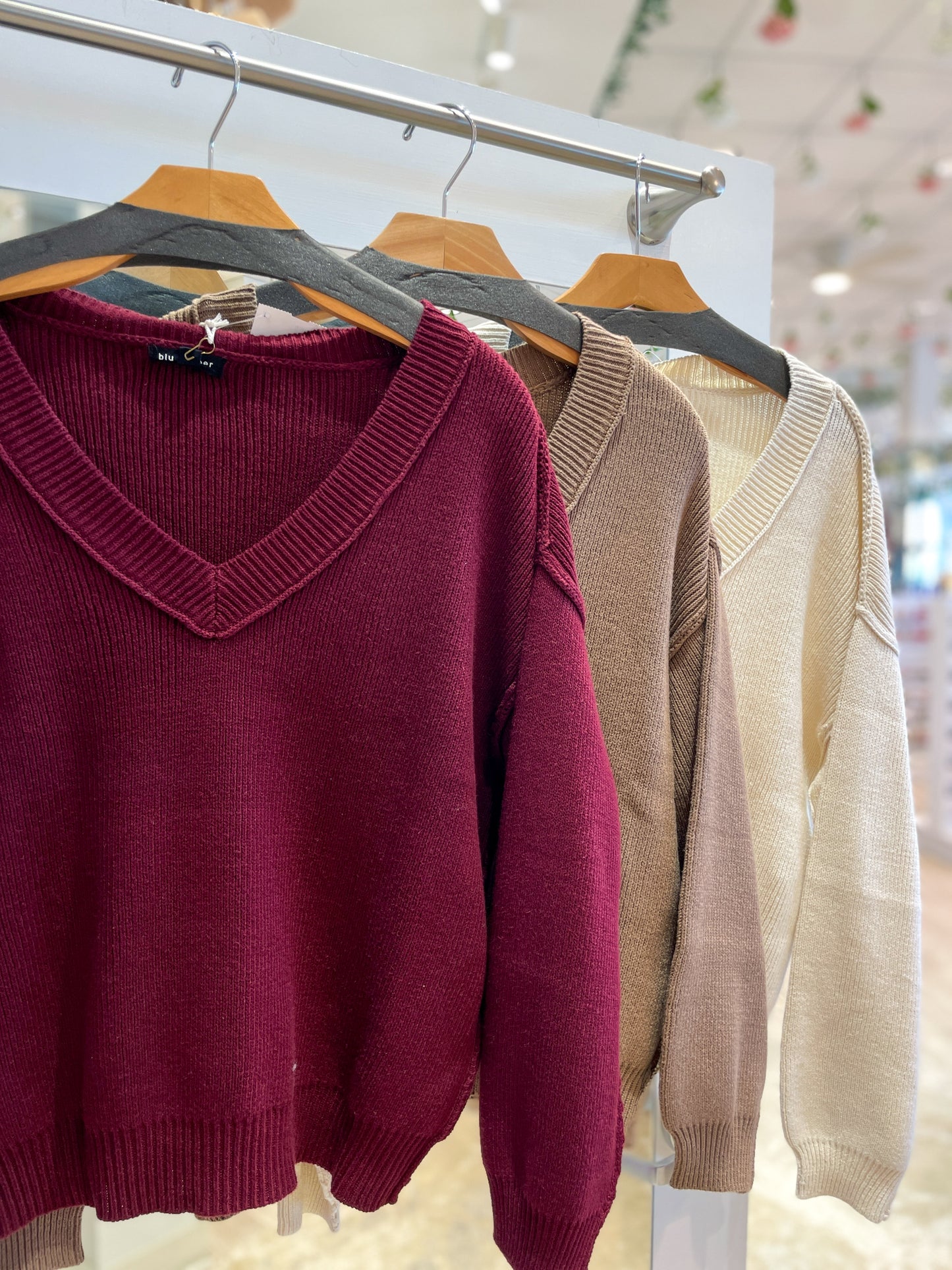 Banks Vneck Sweater