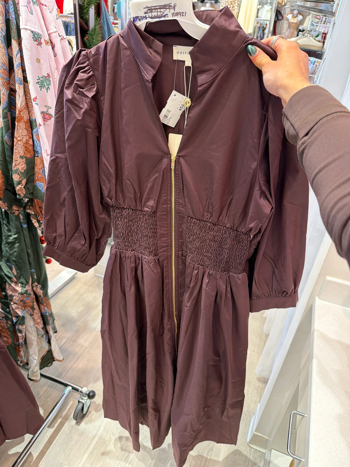 Shannon Long Sleeve Mini Dress