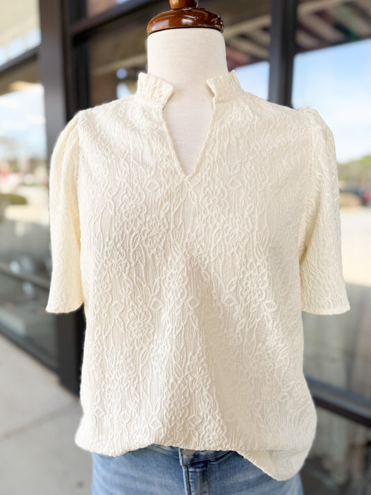 Ollie Textured Top