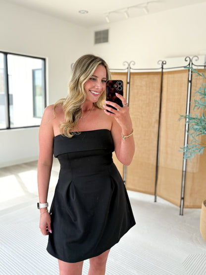 Strapless Mini Dress