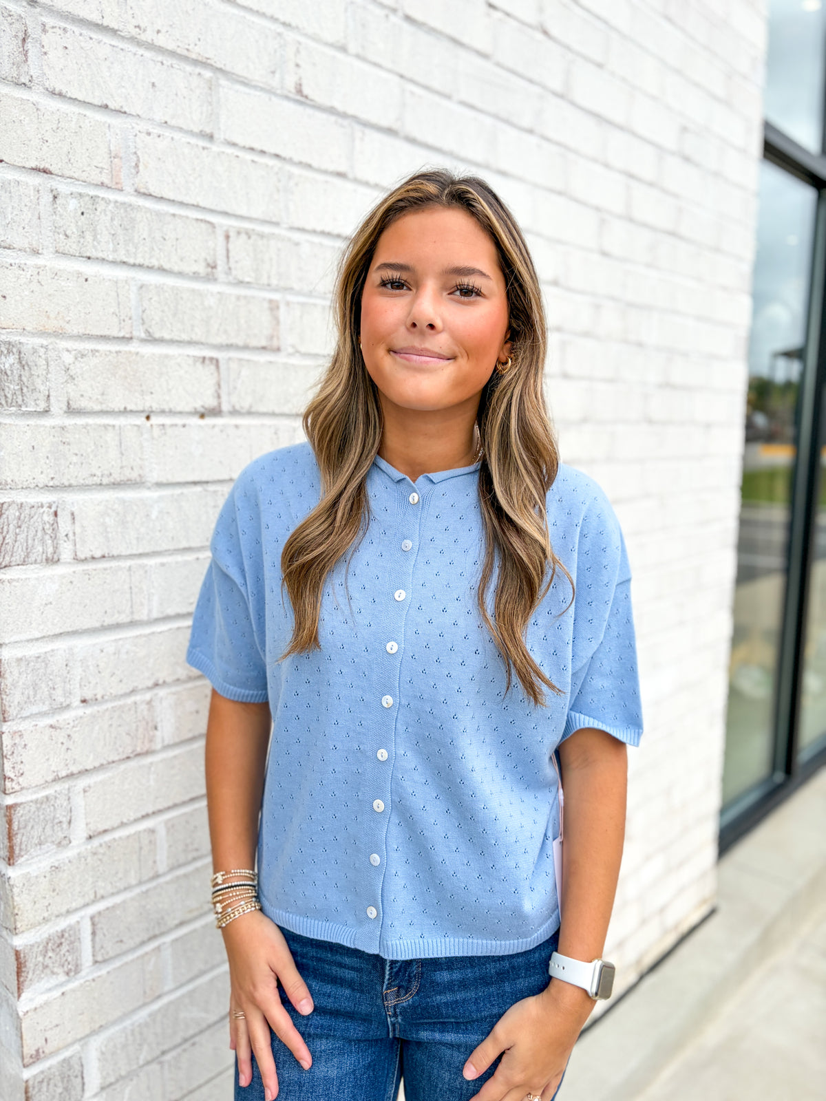 Lara Short Sleeve Cardigan