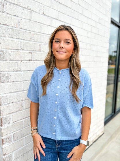 Lara Short Sleeve Cardigan
