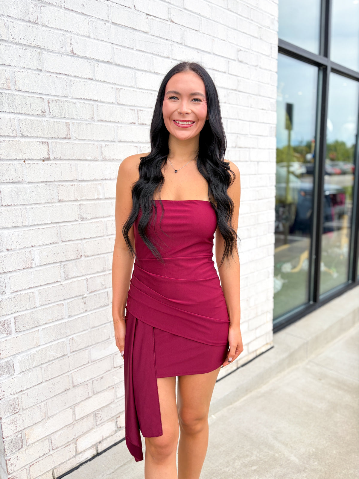 Abel Strapless Mini Dress