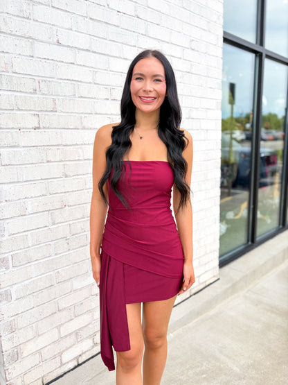 Abel Strapless Mini Dress