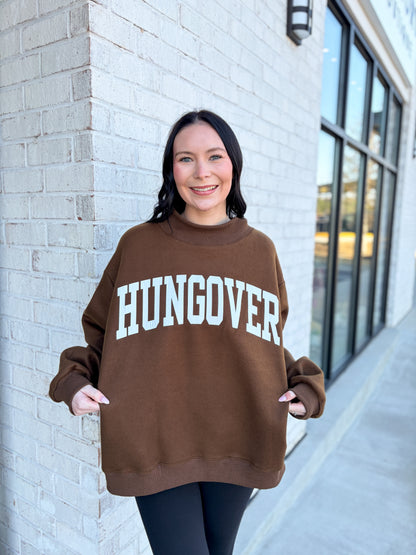 Whiskey/Hungover Mock Neck
