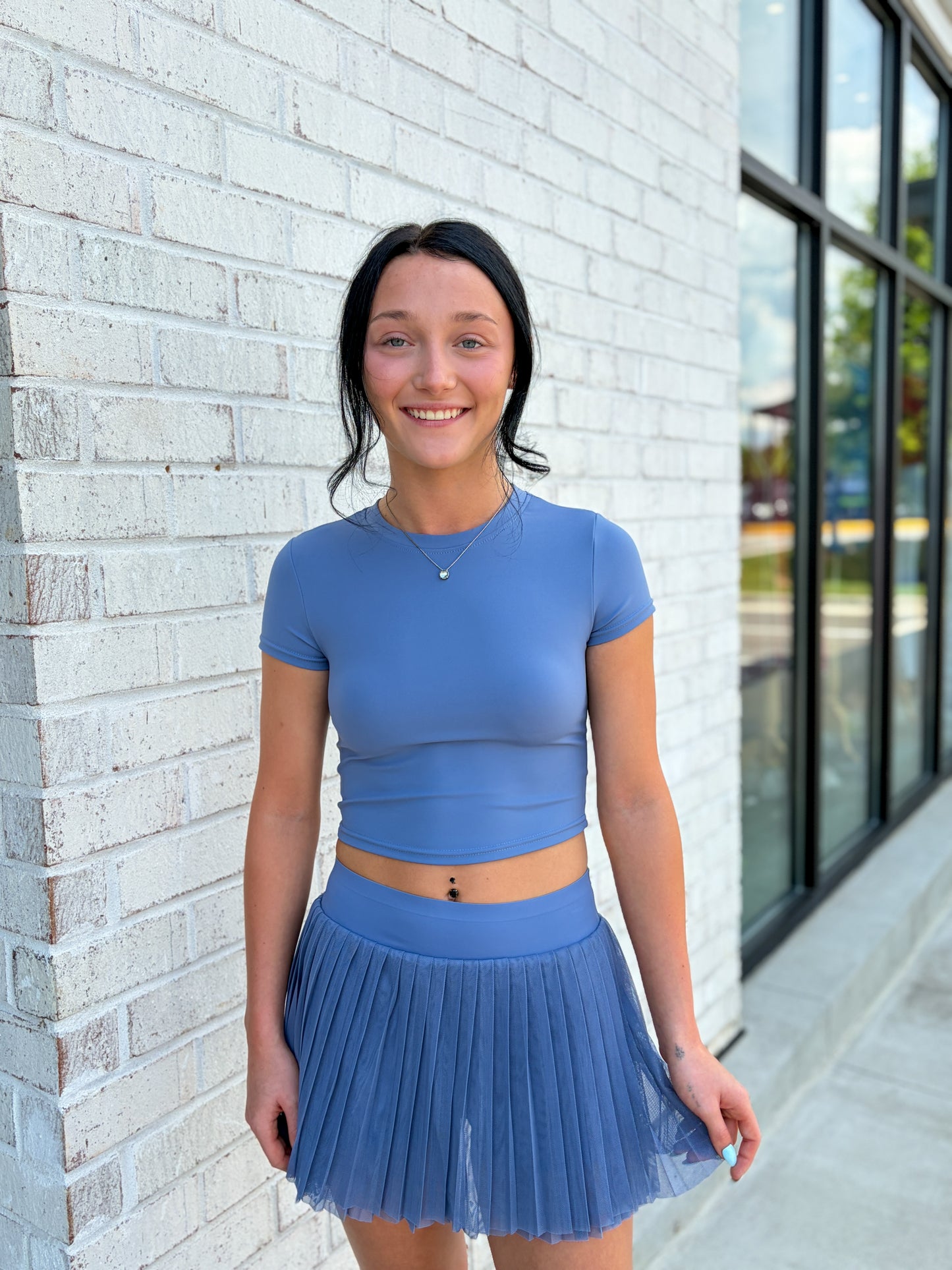 Dustin Mesh Athletic Skirt