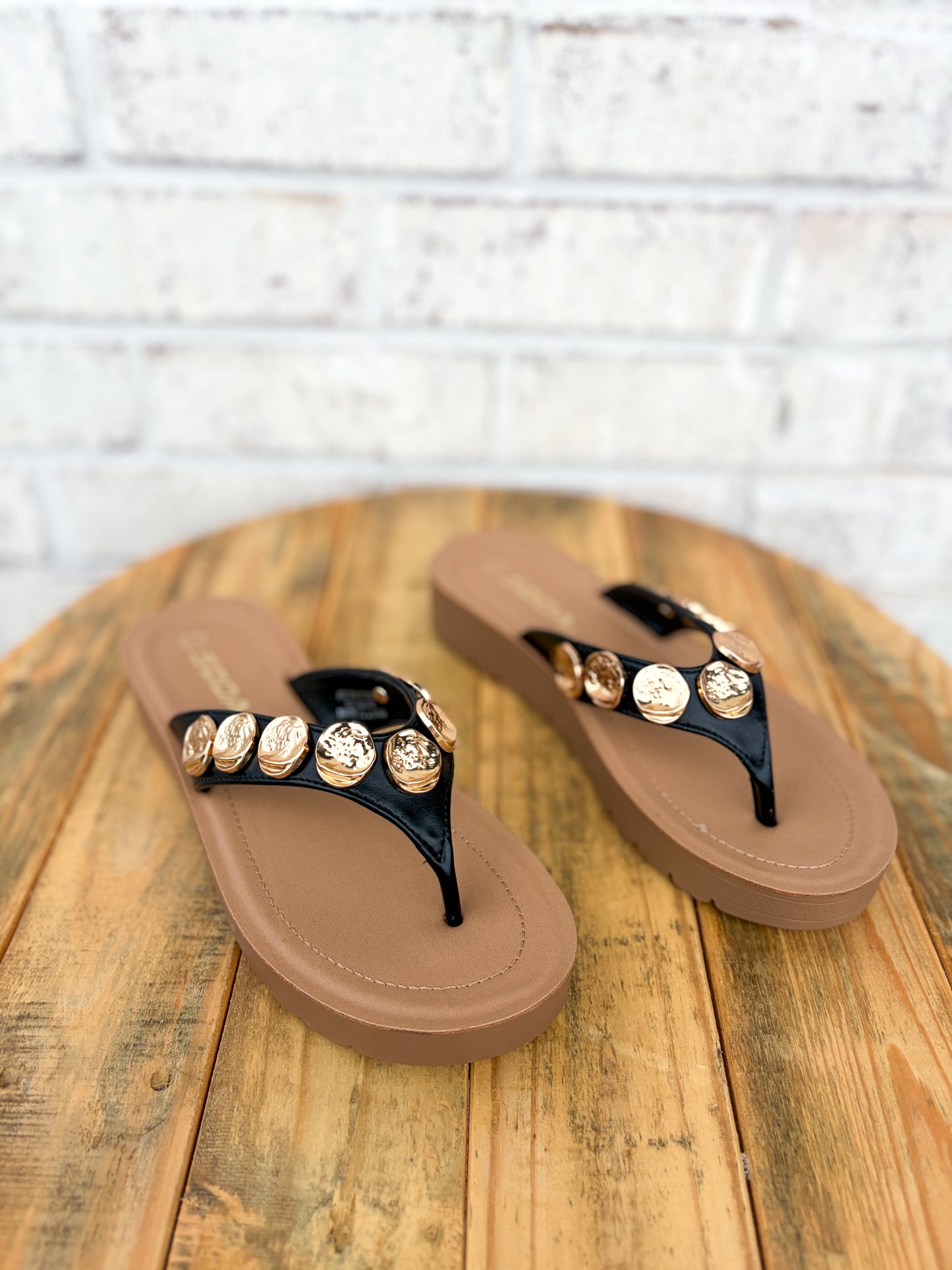 Honovi Studded Flip Flop