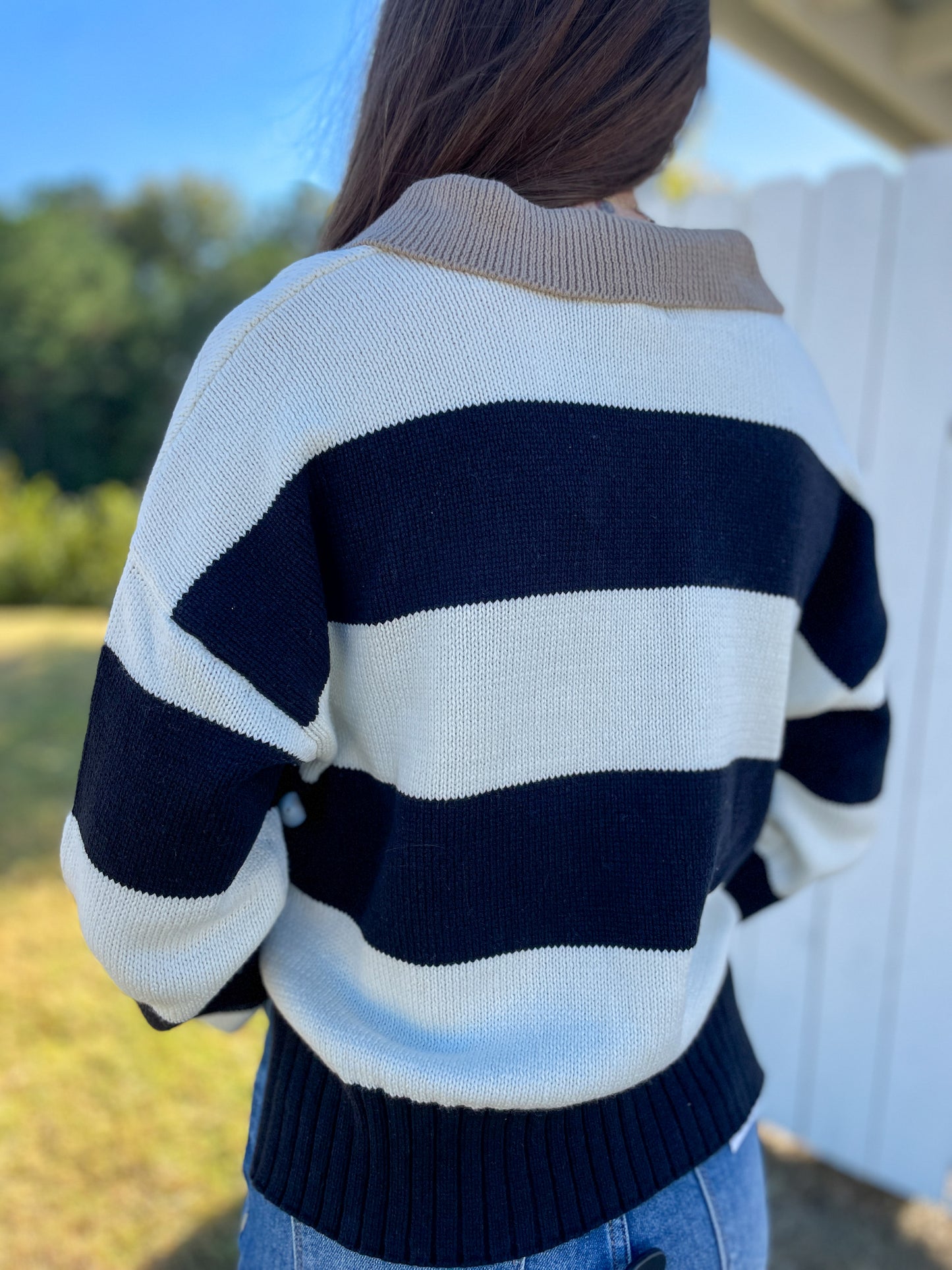Teagan Collared Sweater