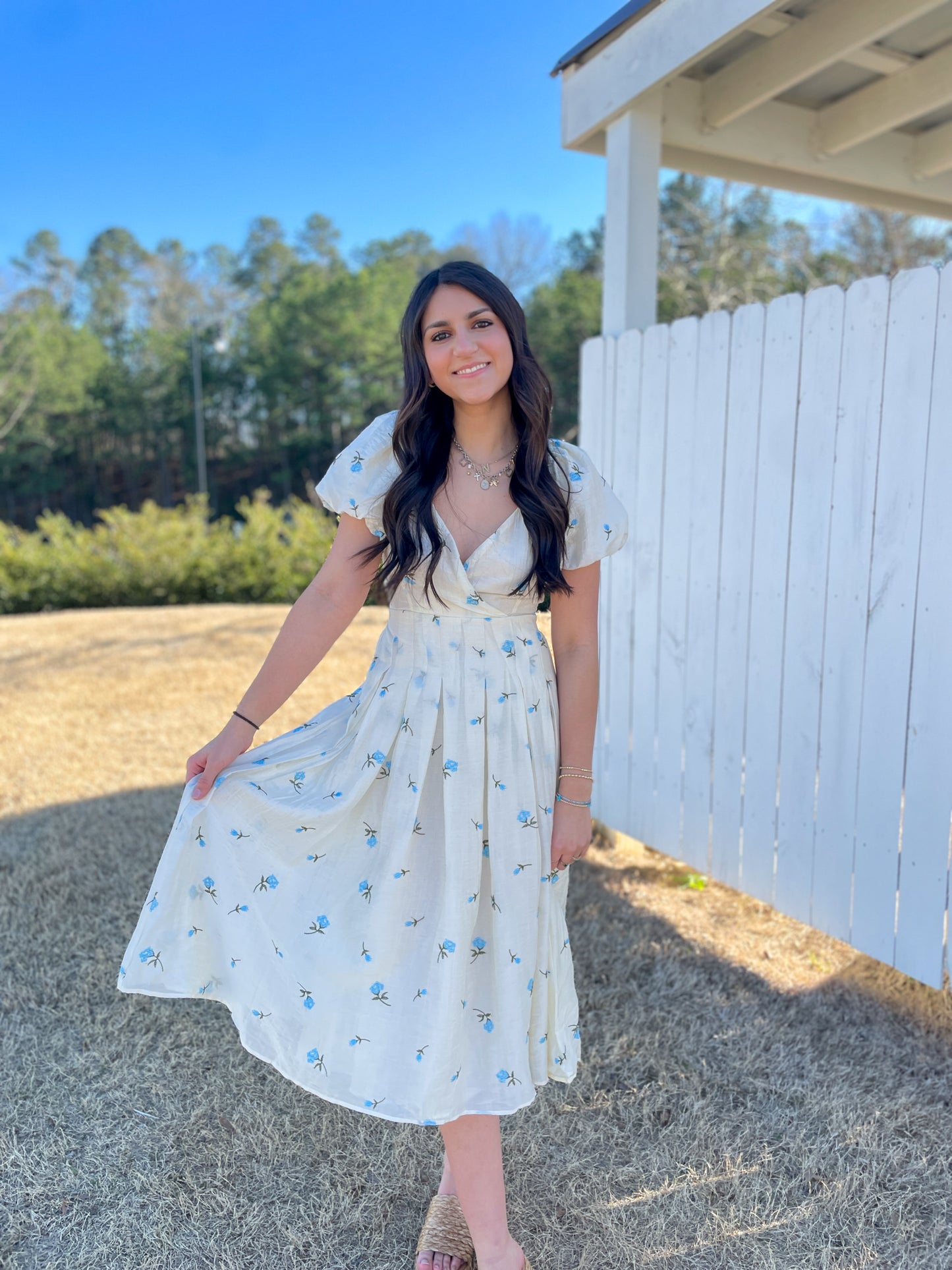 Beth Embroidered Maxi