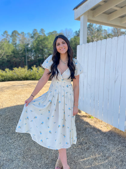 Beth Embroidered Maxi