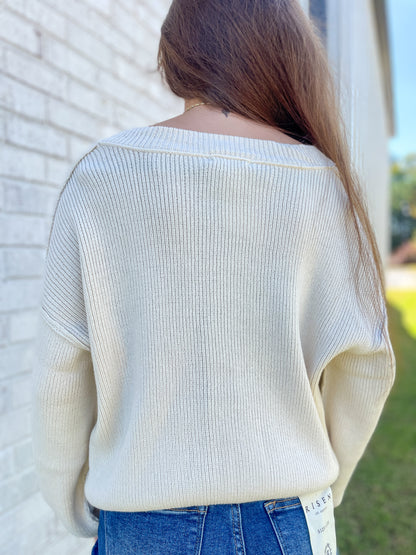 Banks Vneck Sweater