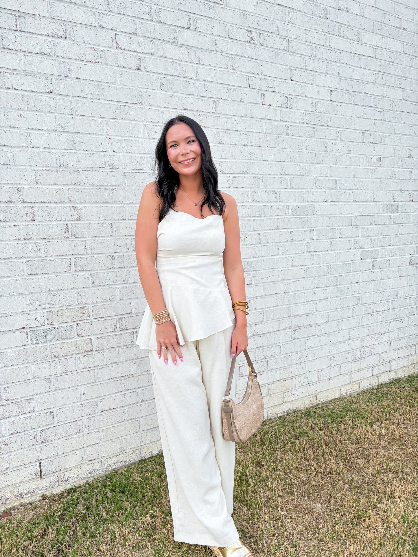 Two Piece Linen Set
