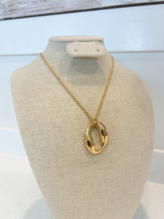 Gold Pendant Necklace