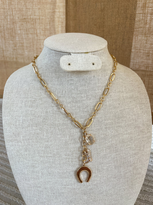 Cowgirl Chain Necklace