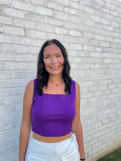 Jen Simple Crop Top