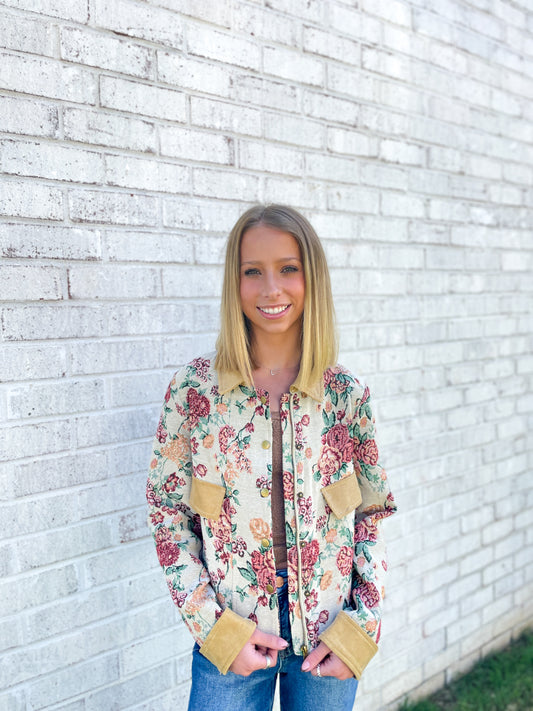 Vintage Floral Jacket