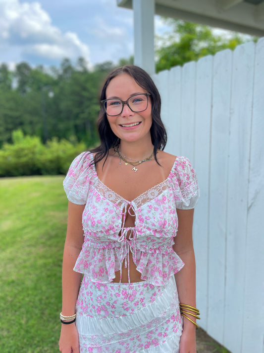 Amelia Floral Top