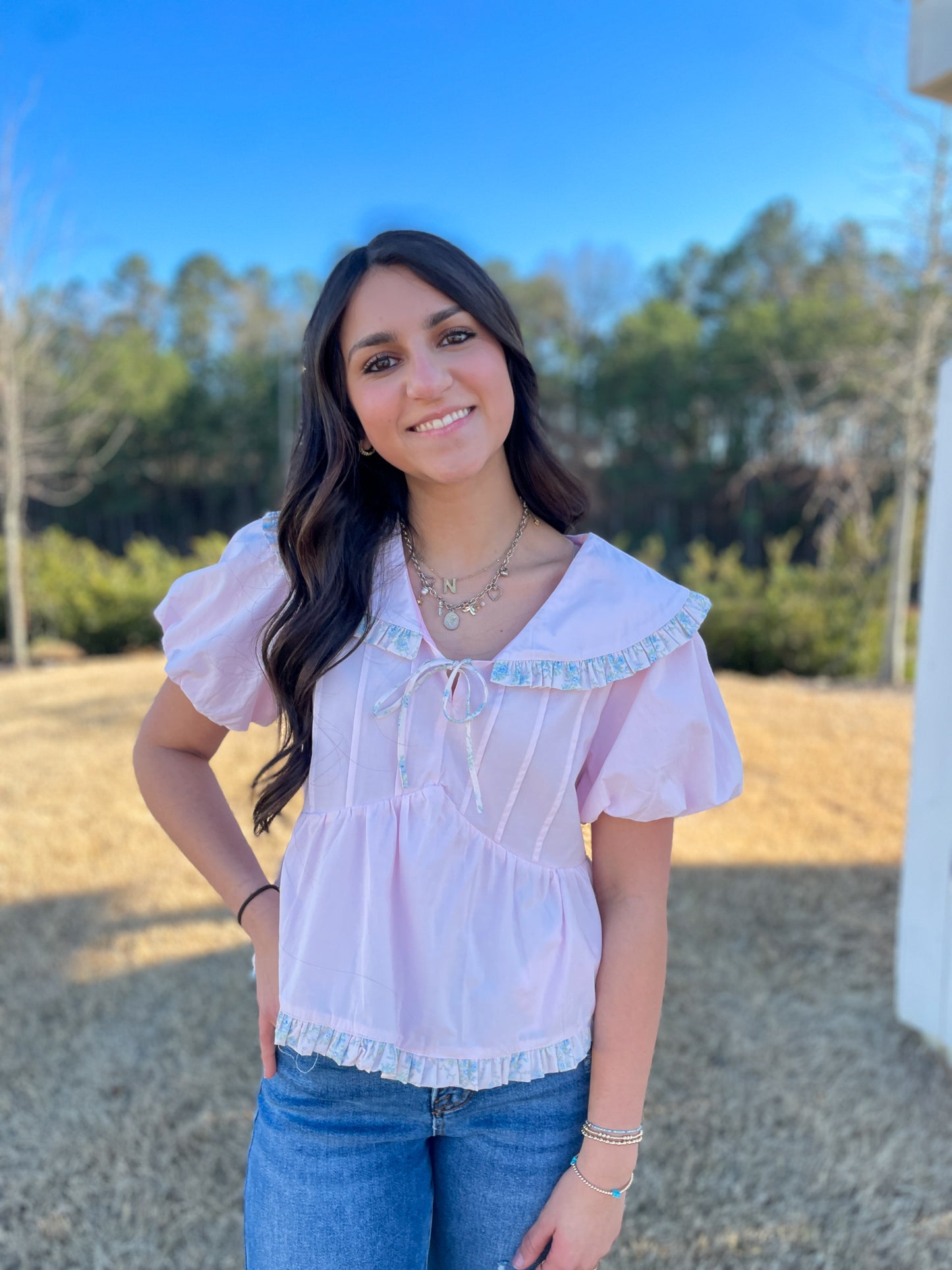 Dantzler Babydoll Blouse