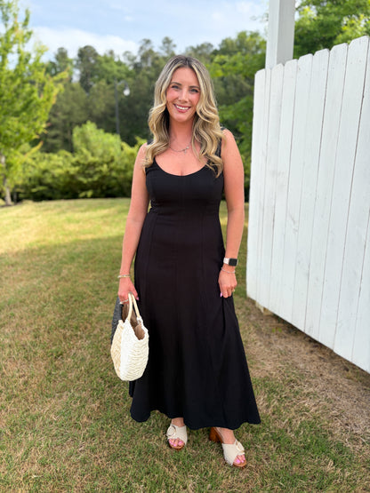 Dean Linen Midi Dress