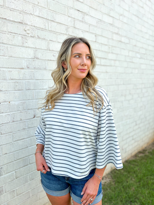 Trudy Striped Top