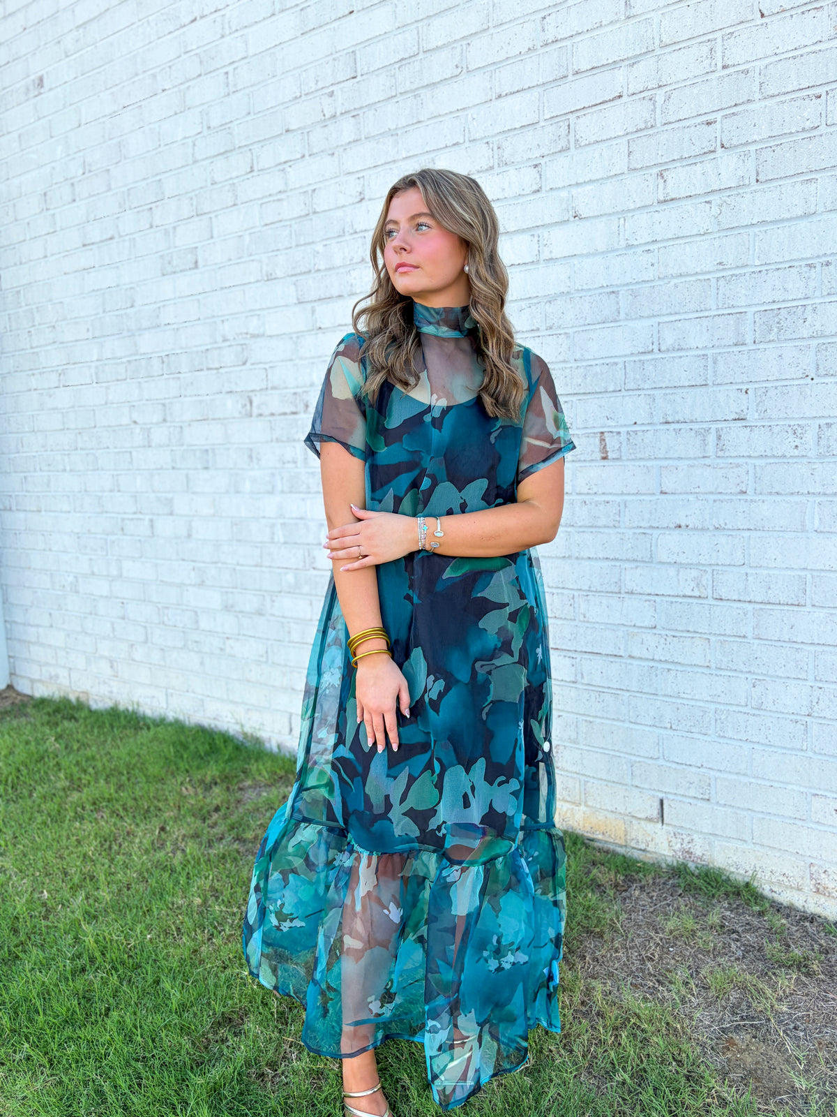 Bailey Tulle Midi Dress