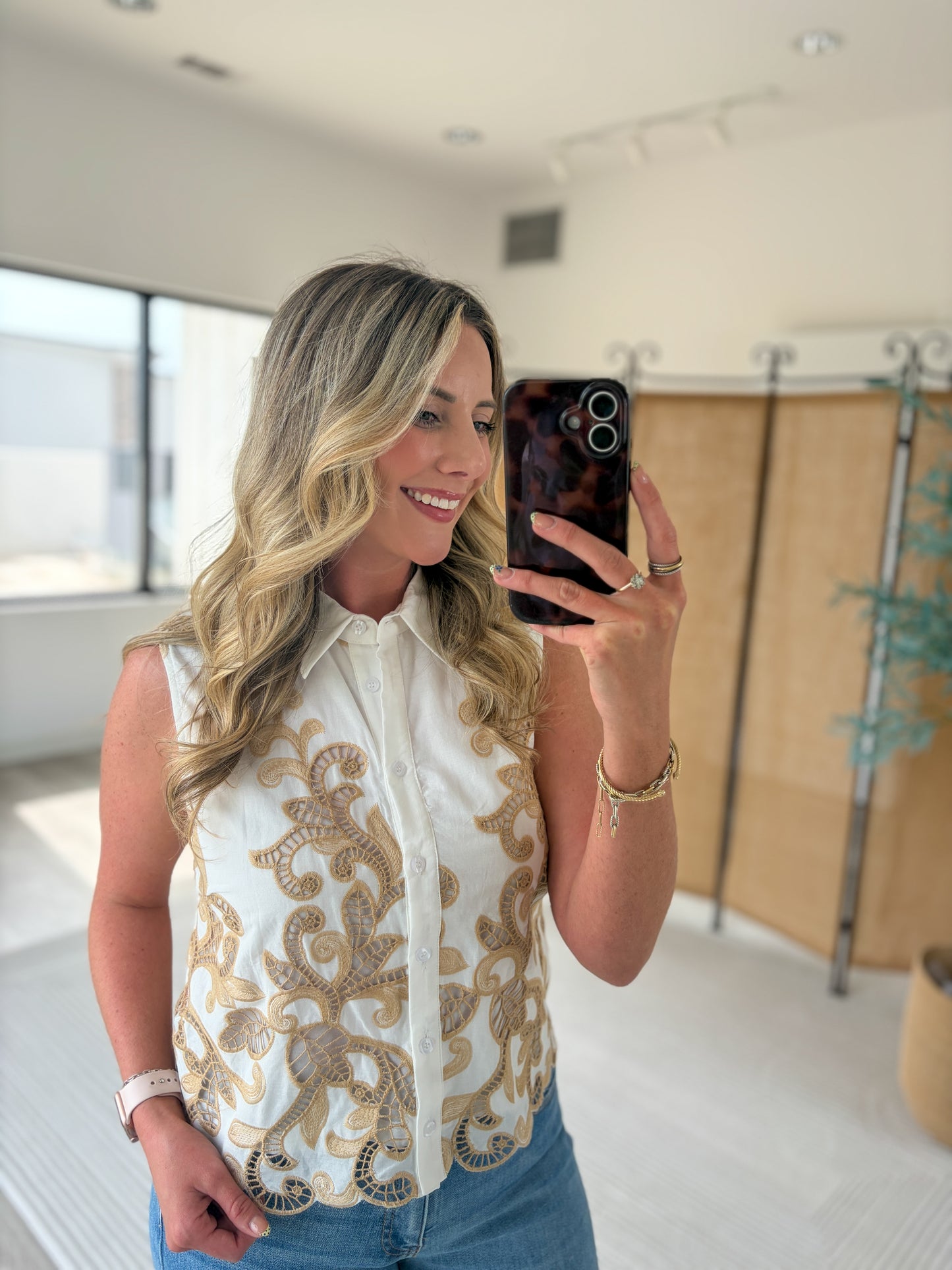 Laurie Sleeveless Top