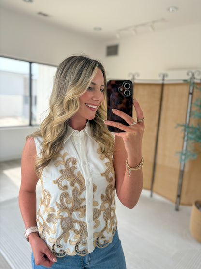 Laurie Sleeveless Top
