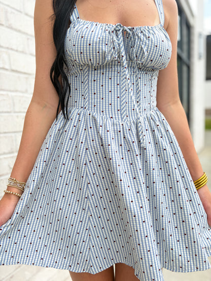 Heart Detailed Corset Dress