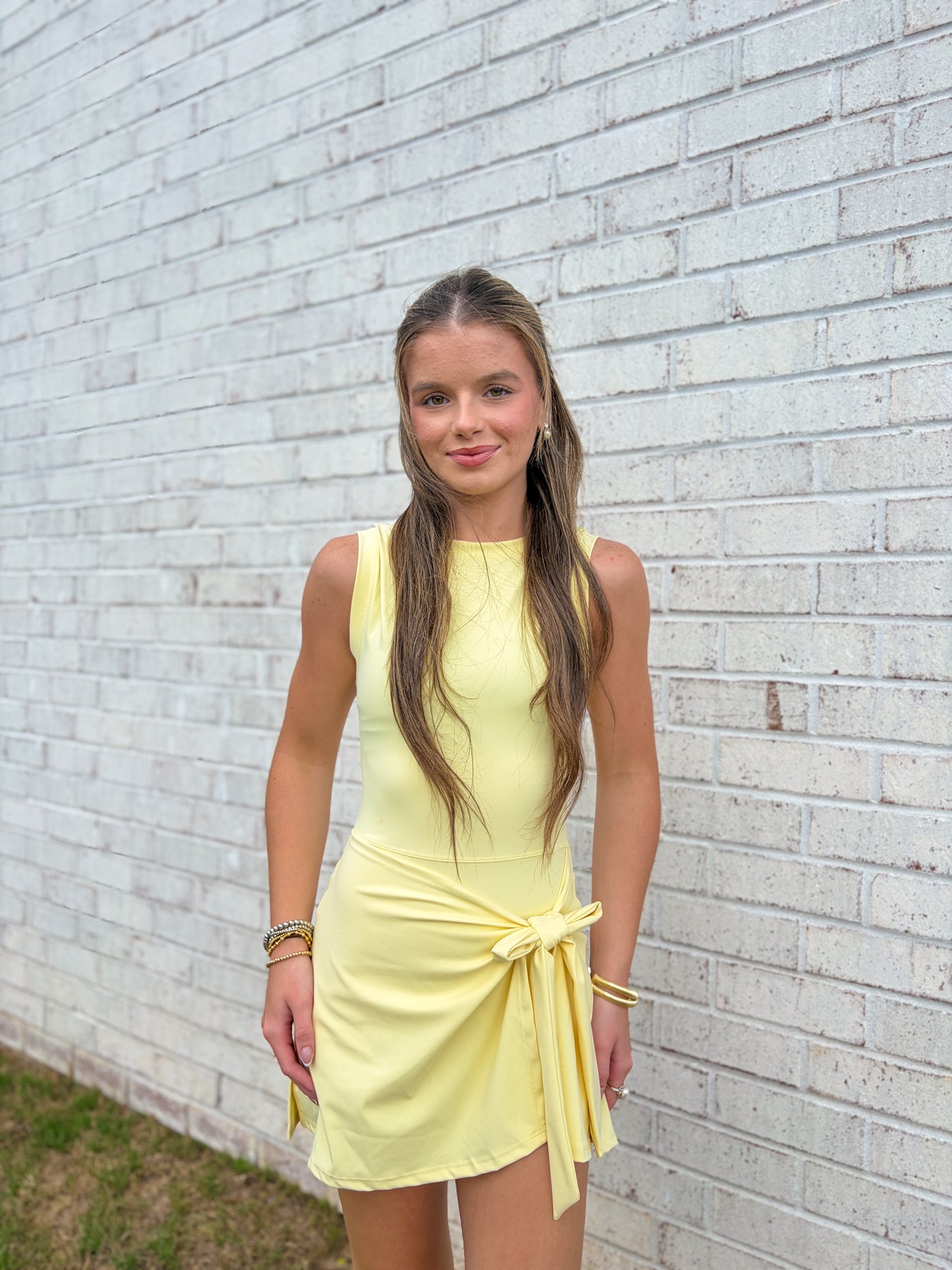 Front Tie Athletic Dress