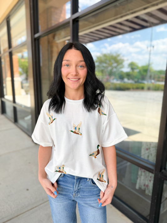 Mallard Duck Icon Tee