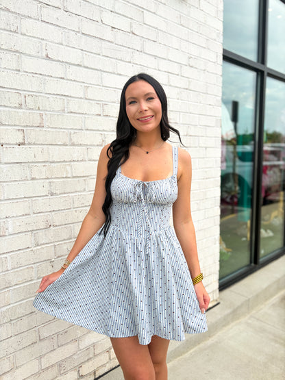 Heart Detailed Corset Dress