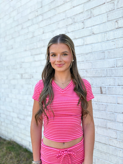 Cash Striped Top
