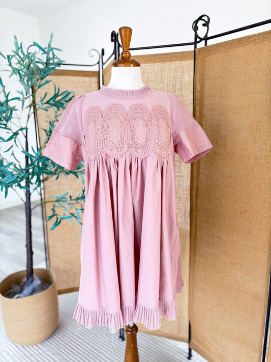 Phoenix Mesh Mini Dress