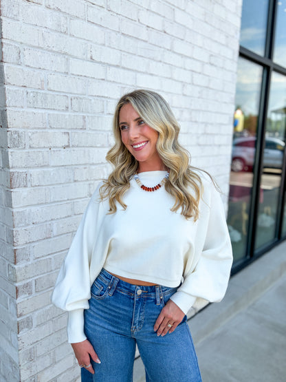 Amelia Scoop Neck Sweater