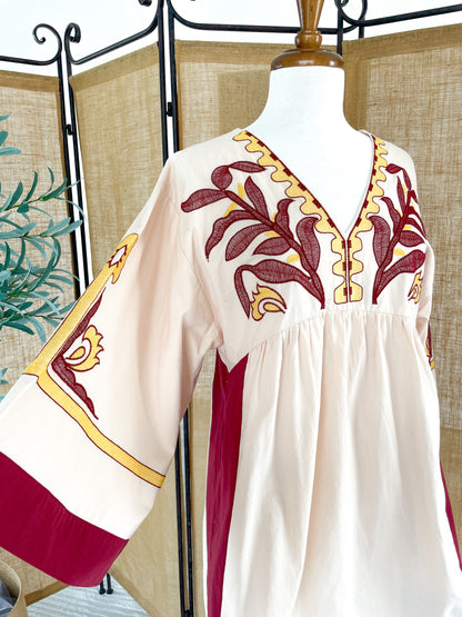 Roman V-Neck Dress