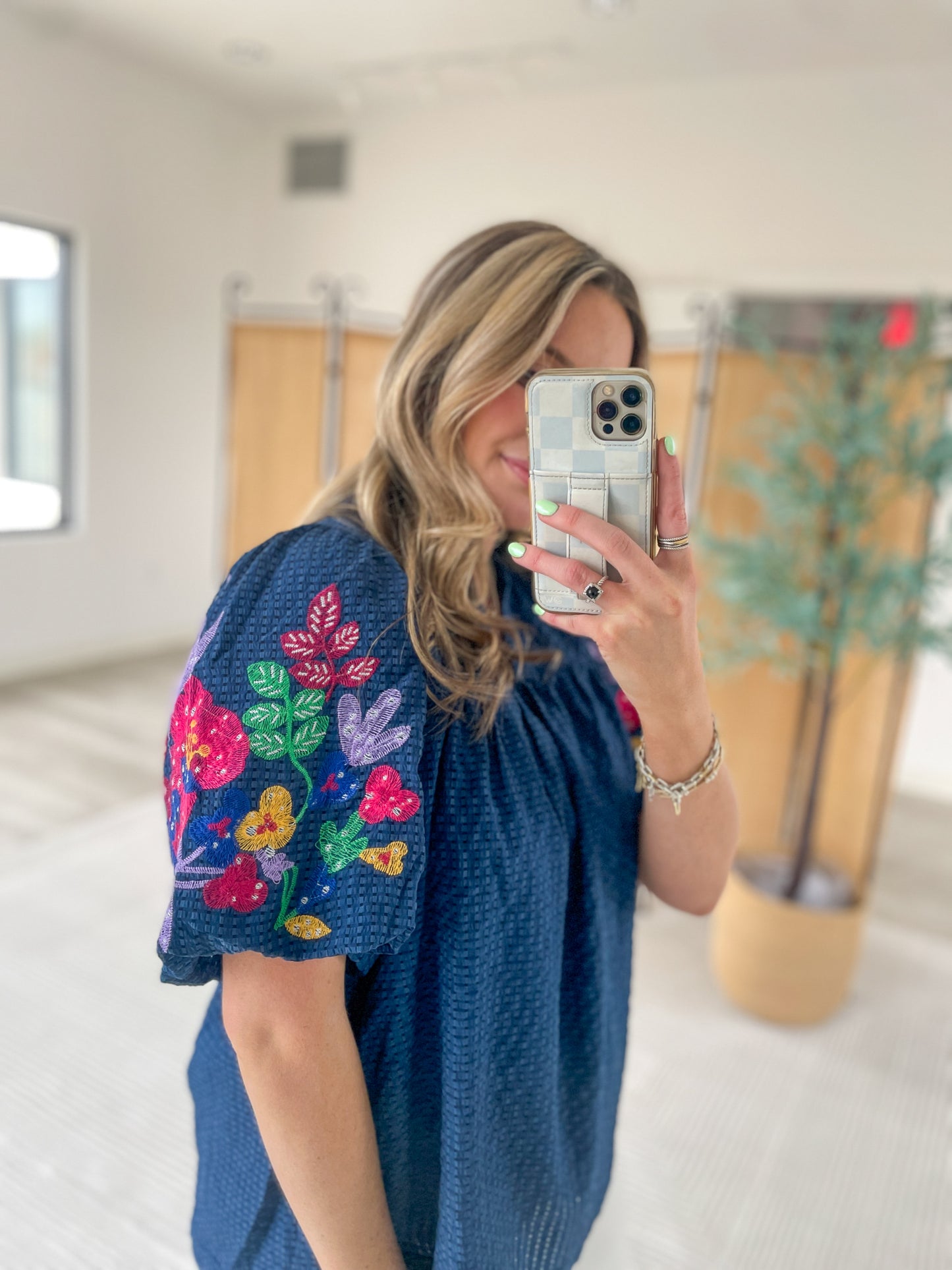 Kelly Embroidered Blouse