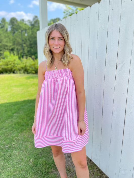 Talia Striped Dress