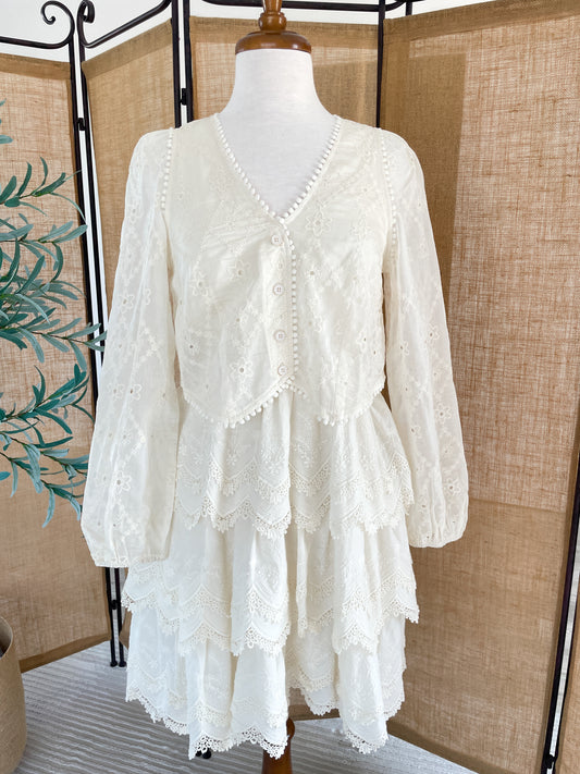 Cami Lace Tiered Dress