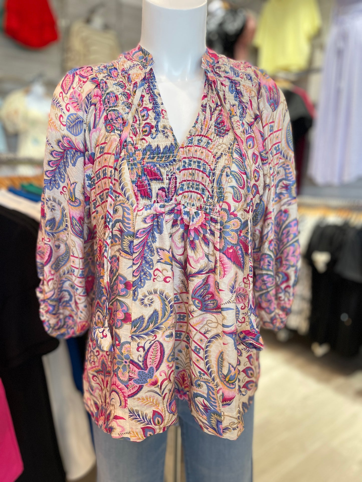 Ohana V-Neck Blouse