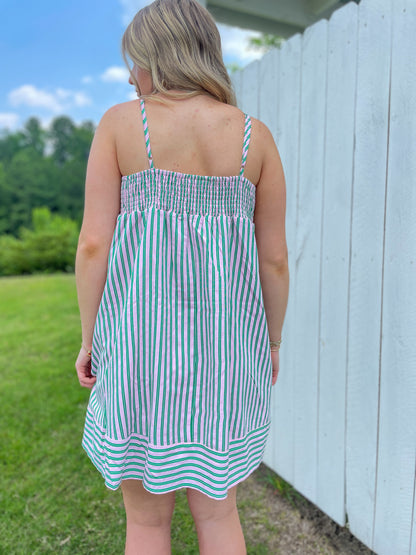 Talia Stripped Dress