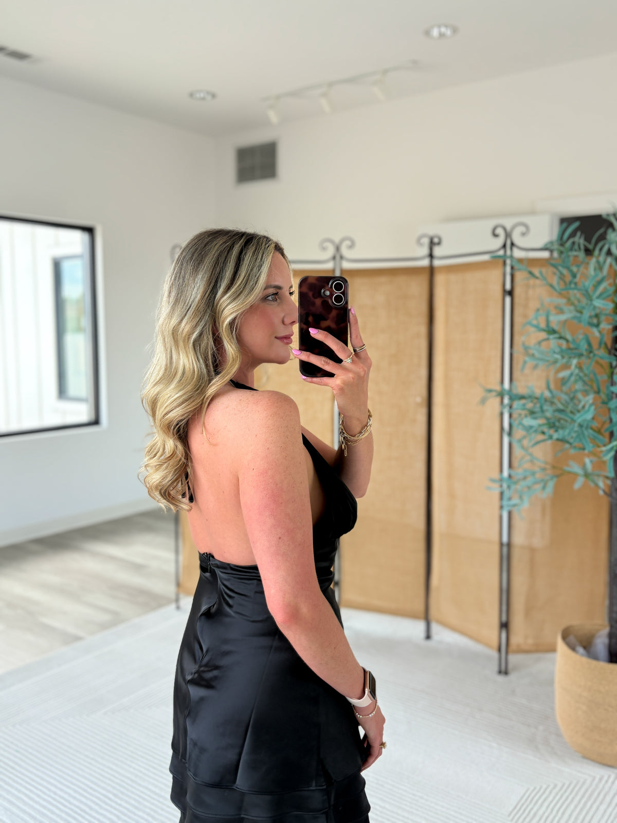 Madden Silk Mini Dress