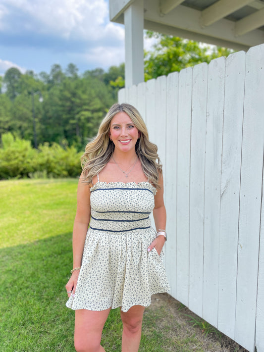 Ruthie Linen Romper