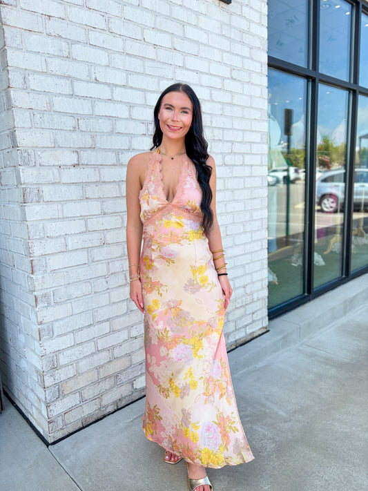 Mallie Halter Maxi Dress