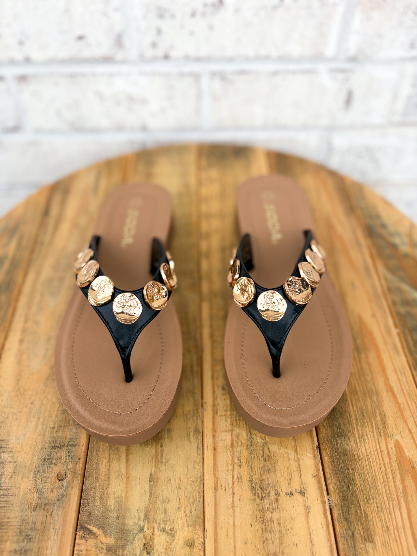 Honovi Studded Flip Flop