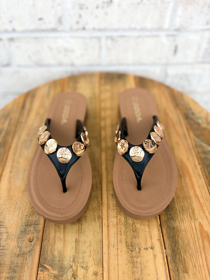 Honovi Studded Flip Flop